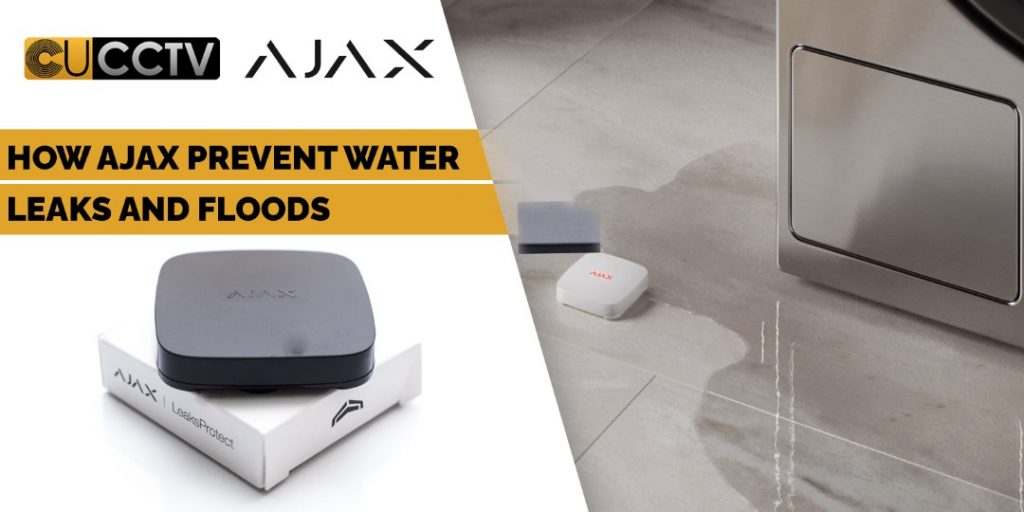 Ajax prevents water leaks and floods