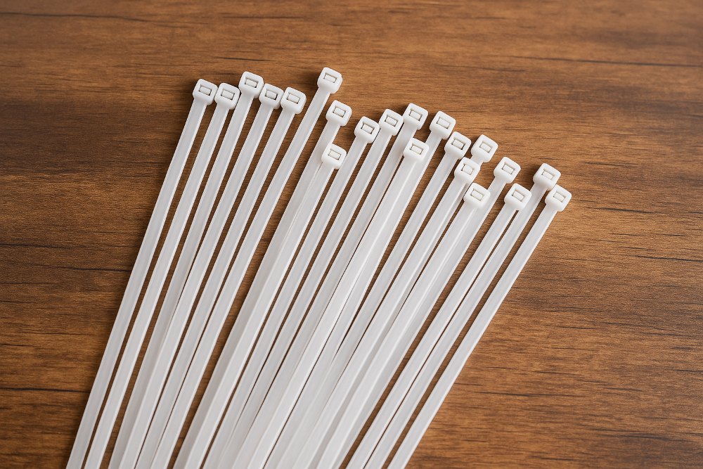 Heavy-duty cable ties for industrial use