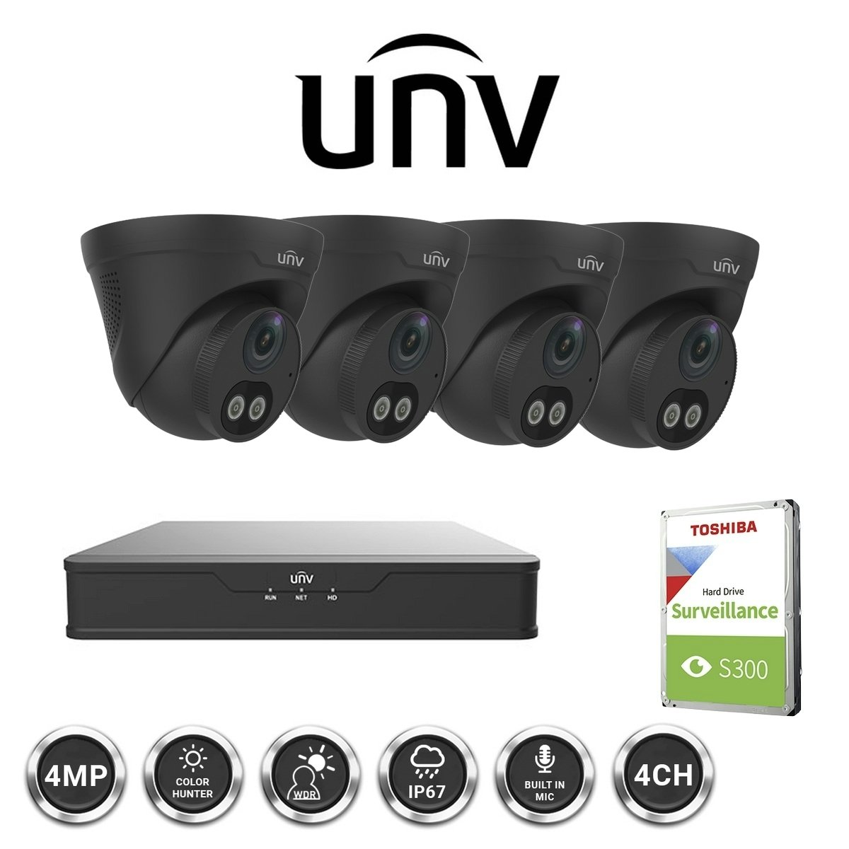 Uniview sales cctv kit