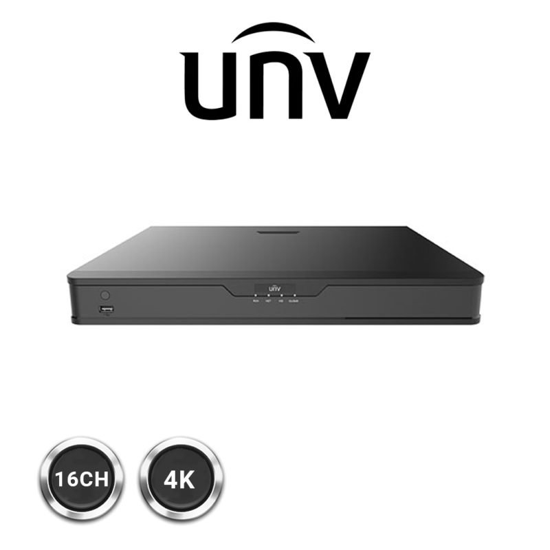 Uniview 16CH DVR up to 8mp XVR302-16Q3