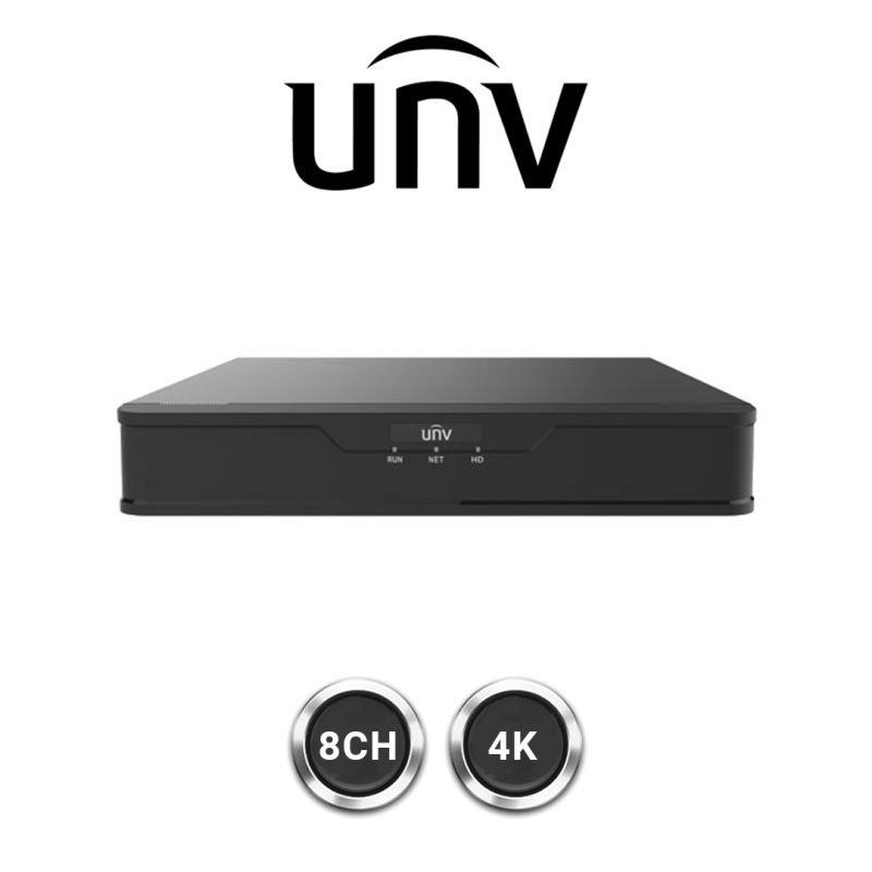 Uniview 8CH DVR up to 8mp XVR301-08Q3