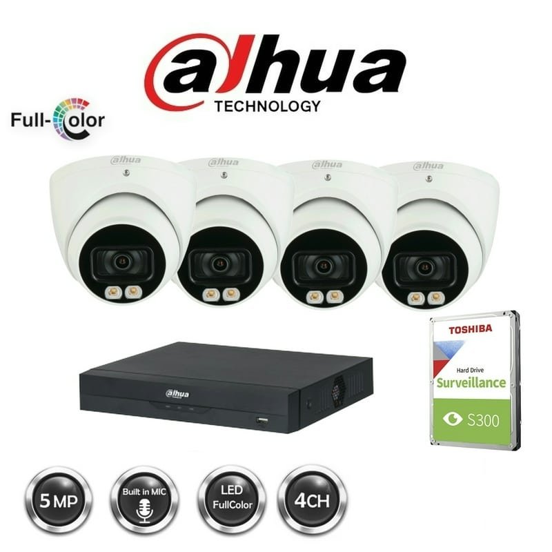 dahua 5mp hdcvi cctv kit